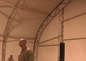 ISAF Commander gives thanks to troops while deployed