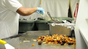 Chef Cooks Up Taste for Afghanistan, B-Roll