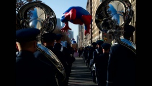 AF Honor Guard, Band Makes Debut Performance at Macy's Thanksgiving Day Parade