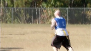 Soldiers Play in Army's Turkeybowl to Celebrate Thanksgiving