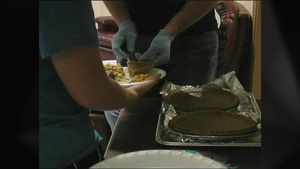 Sailors in Souda Bay Celebrate Thanksgiving Deployed