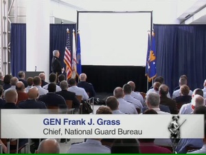 Minuteman Report: National Guard Bureau Chief Meets With ANG Readiness Center Staff