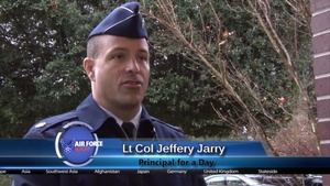Air Force Report: Principal for a Day