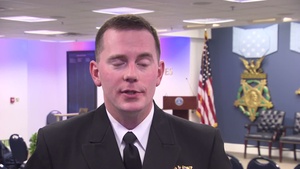 All Hands Update: Active Duty Officers Receive Vice Admiral James B. Stockdale Leadership Awards