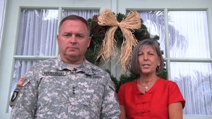 Lt. Gen. Frank Wiercinski and Mrs. Wiercinski U.S. Army Pacific Christmas Message