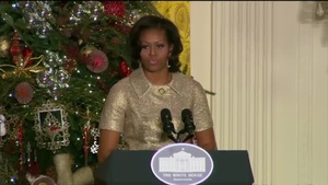 First Lady Welcomes Military Families to White House