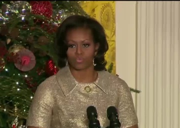 First Lady Welcomes Military Families to White House