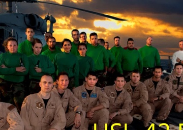 HSL-42 Army/Navy Football Game Shout Out