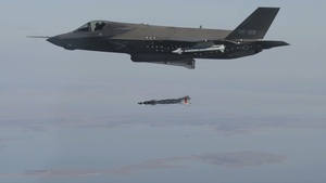 F-35B Weapons Separation Test with GBU-12