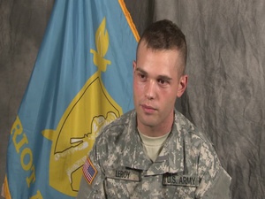 Pfc. Shawn C. Leroy Graduates from Patriot Academy's Last Class