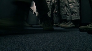 Around the Air Force: Honor Guard Trainee