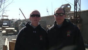 Capt. Angel Tomko, Sgt. Kristen Roginski
