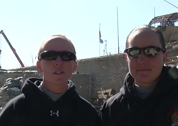 Capt. Angel Tomko, Sgt. Kristen Roginski