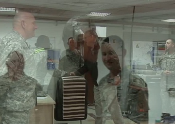 Missouri Gov. Jay Nixon Visits Deployed Troops