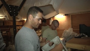 Army Delivers Mail Before Christmas (Broll)