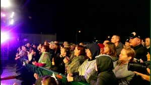 Trace Adkins performs on Kadena Air Base