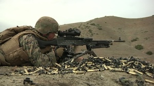 B-roll of Exercise Valiant Mark live-fire training