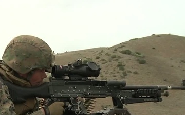 B-roll of Exercise Valiant Mark live-fire training