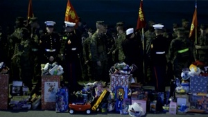 Marines deliver toys tactically