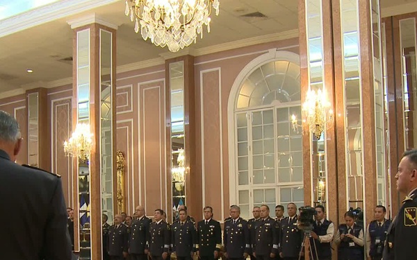 U.S. Army South Attends 2012 Conference of American Armies Opening Ceremony