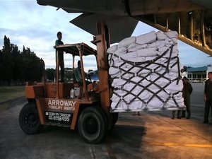 Marines Support Relief Efforts in Philippines (B-Roll)