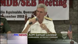 Locklear: Exercises Sped Relief Efforts