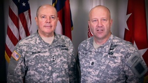 Lt. Gen. Ingram and Command Sgt. Maj. Conley: Holiday Message to the Troops