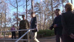 N.C. Governor and Governor-Elect Visit N.C. Marine Corps Installations