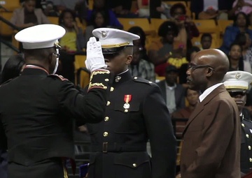 2nd Lt. Olaolu Ogunyemi Commissioned at Grambling State University