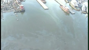 Coast Guard Responds to Oil Spill in Kill Van Kull