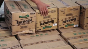 US, Philippine Service Members Load/Unload Supplies