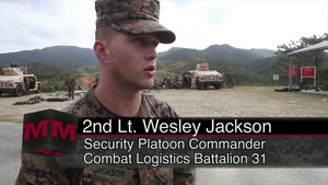 Logistics Marines prepare for combat