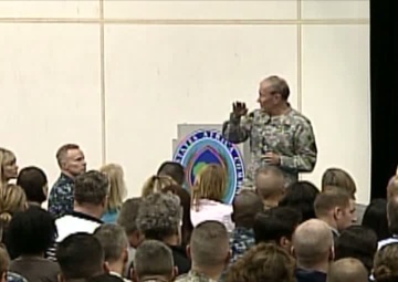 CJCS conducts Town Hall meeting in Germany