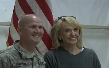 Governor Janice K. Brewer Visits Camp Buehring, Kuwait (SD)