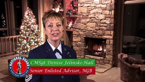 CMSgt Jelinski-Hall Wishes Everyone a Happy Holiday Season