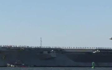 USS Eisenhower Homecoming