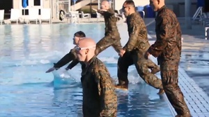 Marines Take the Plunge in Miramar