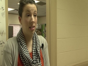 Oklahoma National Guard’s teen panel volunteers at local school for homeless students
