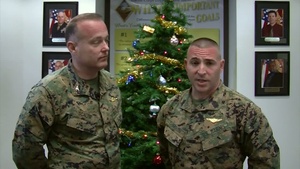 MCLB Barstow's Christmas Message from the Commanding Officer and Sergeant Major