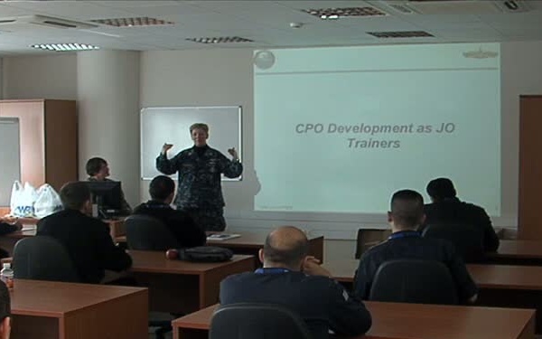 Sixth Fleet Master Chief at EPC