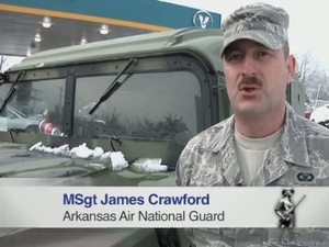 Minuteman Report: Arkansas Air Guardsmen Help Clear Roads