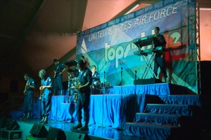 Tops In Blue visit Manas