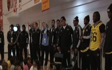 All American Bowl Players Spend Time With SA Youth