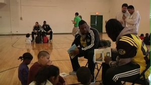 All American Bowl Players Mentor San Antoino Youth