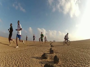 CJTF-HOA Member Participate in 30th Annual Grand Bara International Desert 15K