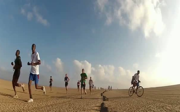 CJTF-HOA Member Participate in 30th Annual Grand Bara International Desert 15K