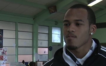 All-American Bowl Players Visit Boys and Girls Club