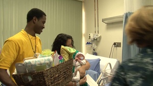 Guam Welcomes First Military Baby of 2013