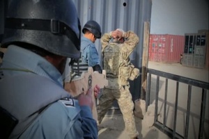 AUP QRF training in by TF Centurion in Kabul