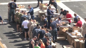USS Peleliu Celebrates New Year's Eve